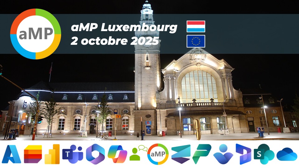 Affiche de l'aMP Luxembourg 2025